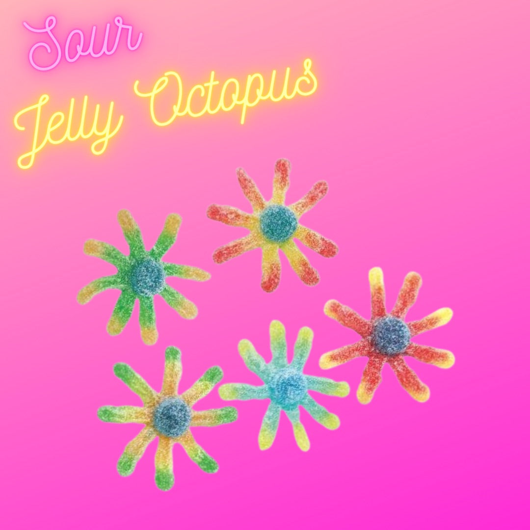 Sour Jelly Octopus (100g) My Sweeties Sweet Shop