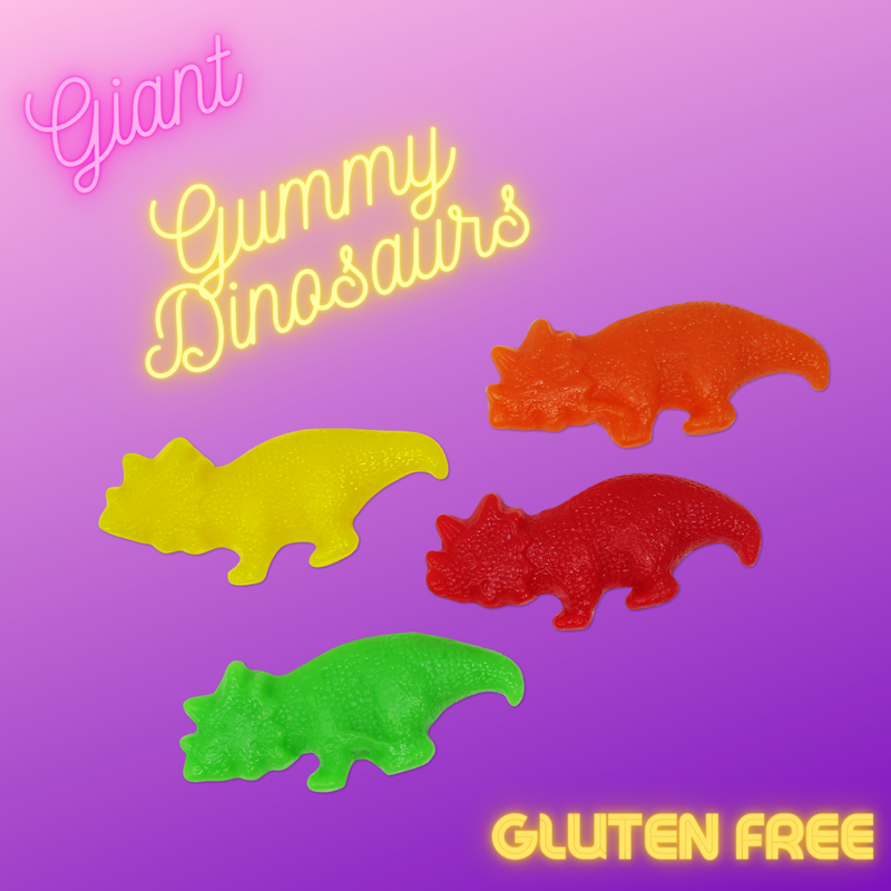Giant Gummy Dinosaurs (Each)