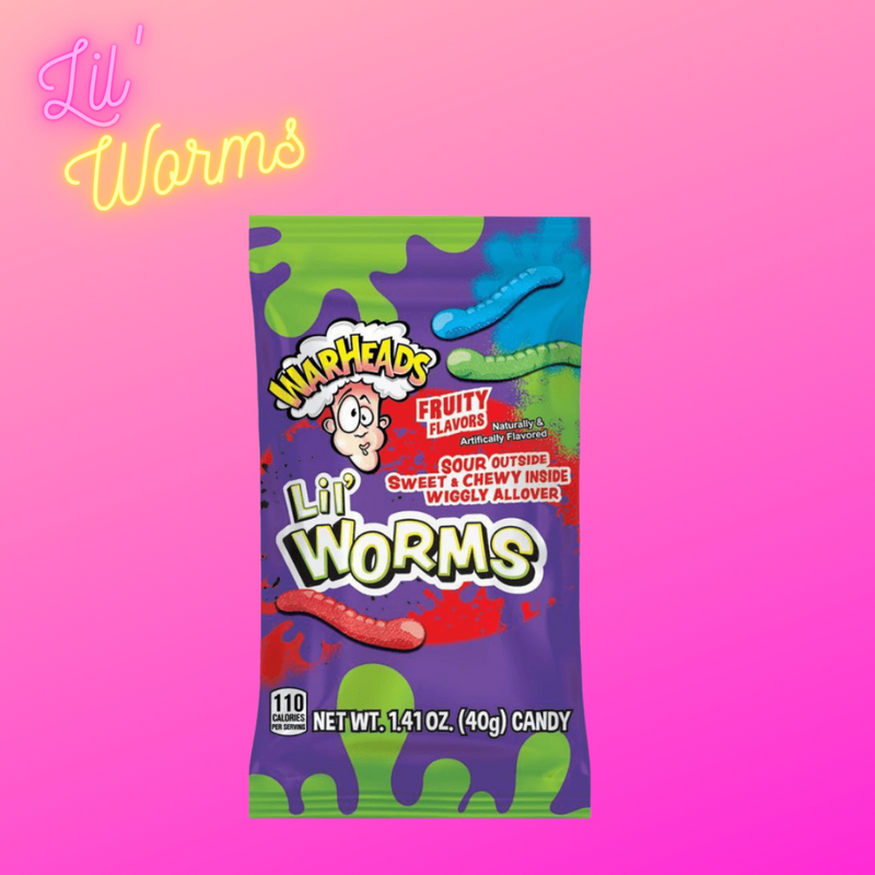 Warheads Lil Worms (Each)