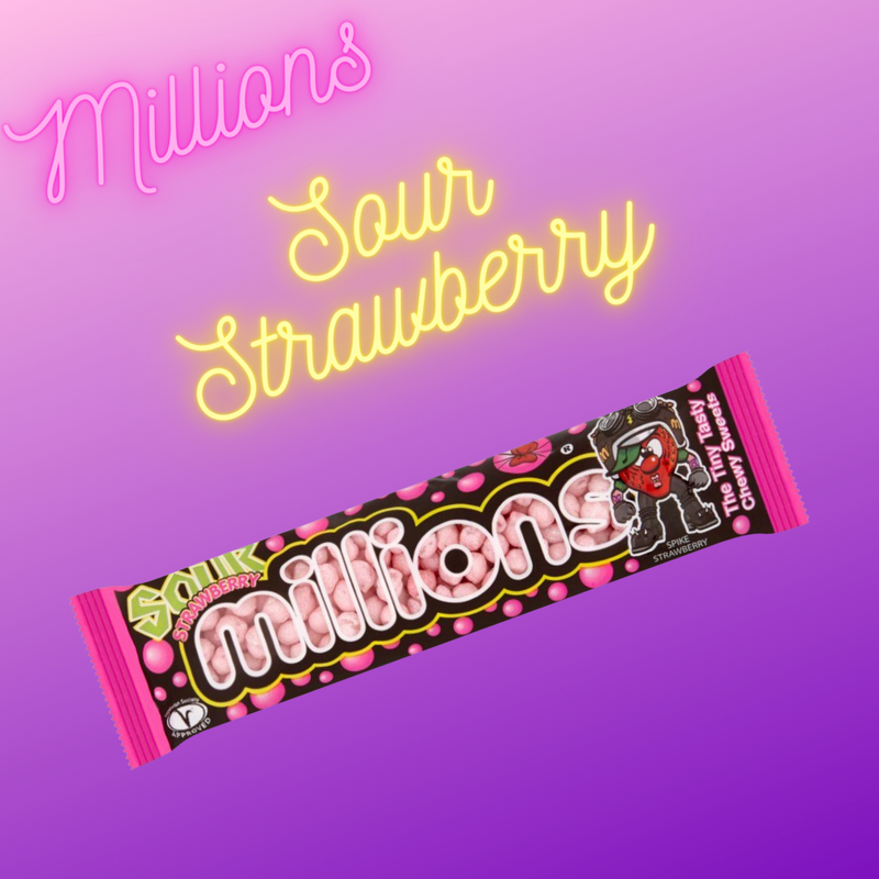 Millions Sour Strawberry (Each)