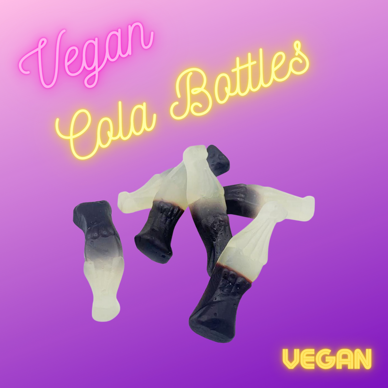Vegetarian Cola Bottles (100g)