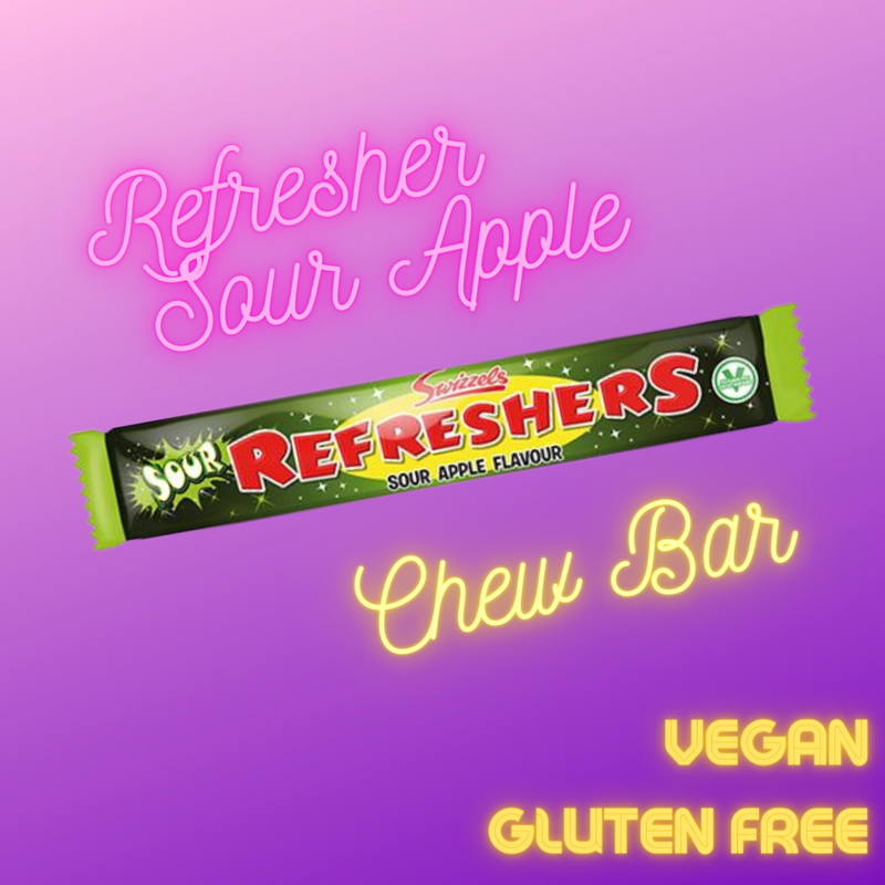 Refreshers Sour Apple Chew Bars (Each)
