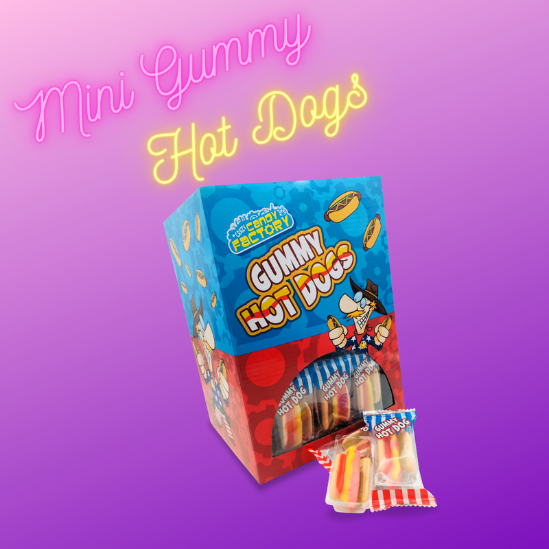 Mini Gummy Hotdogs (Each)
