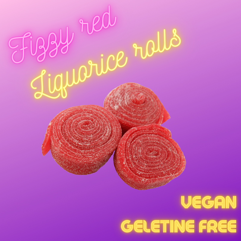 Fizzy Red Liquorice Rolls (Each)