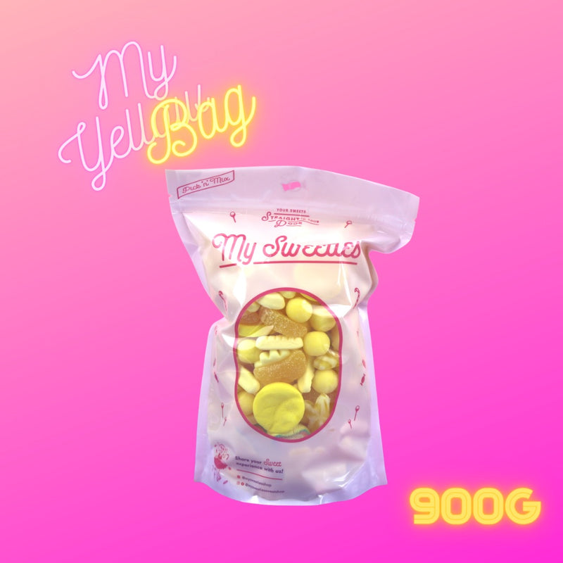 My Yellow Sweeties Bag