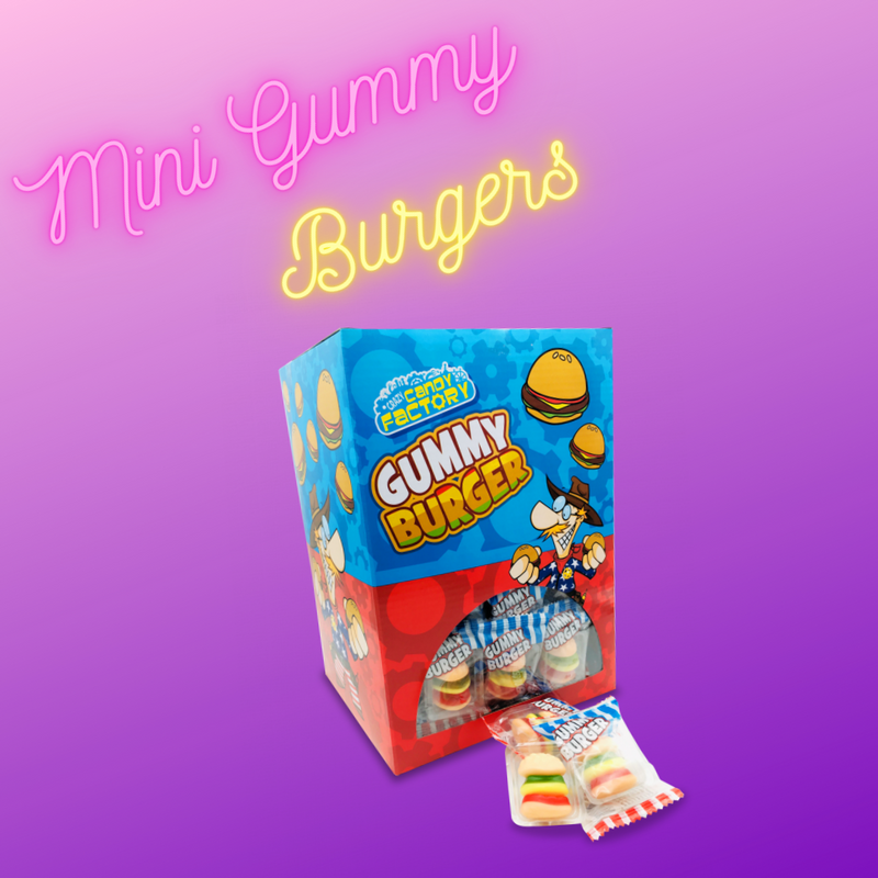 Mini Gummy Burgers (Each)