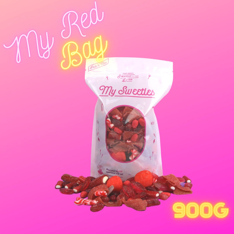 My Red Sweeties Bag