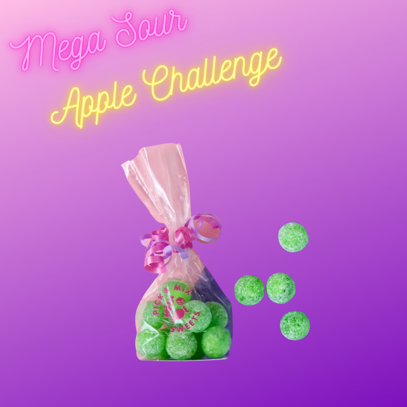 Mega Sour Apples Challenge (Each)