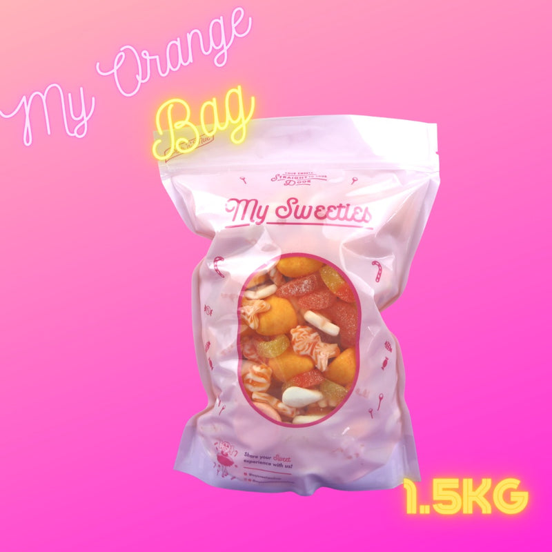 My Orange Sweeties Bag