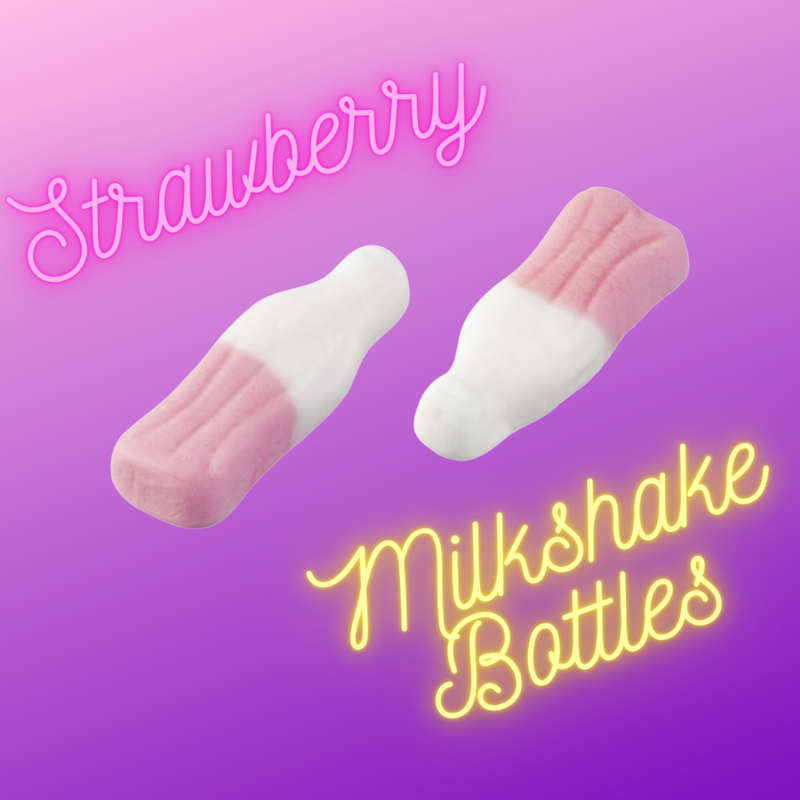 Strawberry Milkshake Bottles (100g)