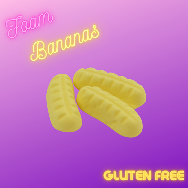 Foam Bananas (100g)