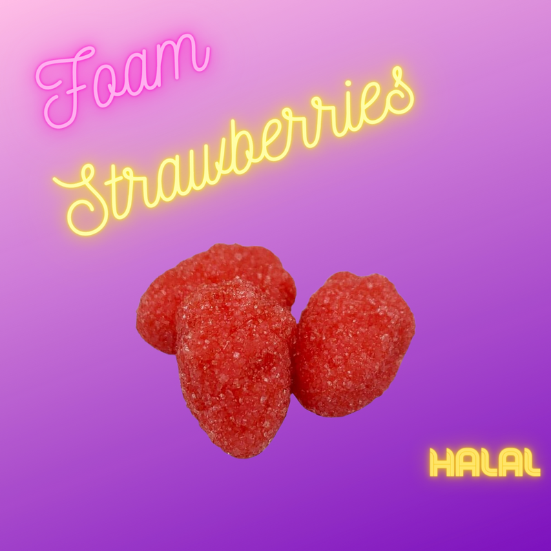 Foam Strawberries (100g)