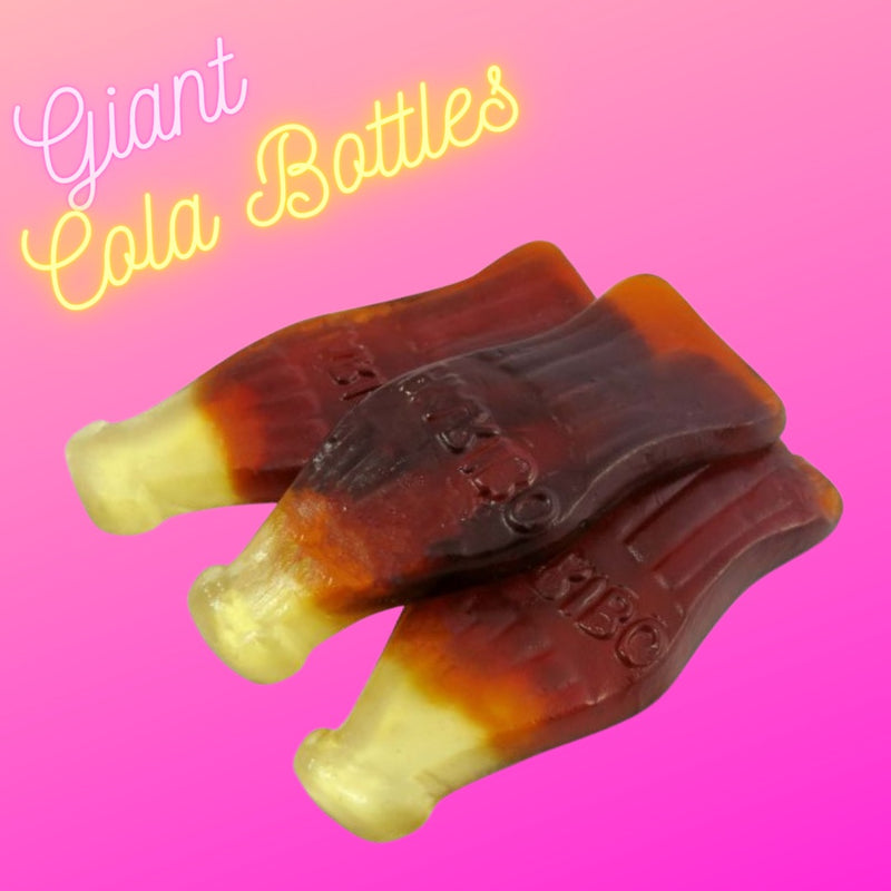 Giant Cola Bottles (100g)
