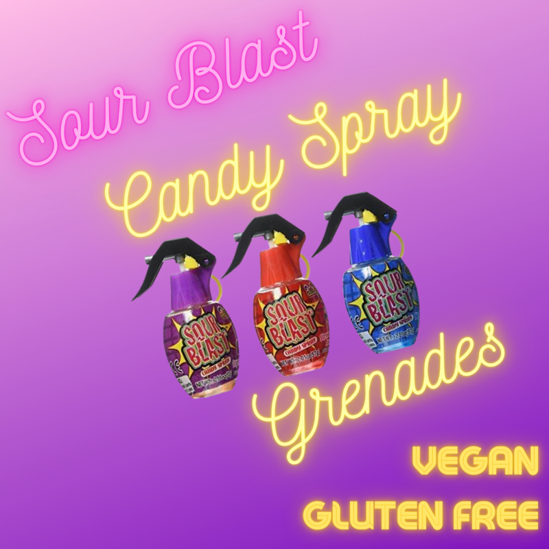 Sour Blast Candy Spray Grenades (Each)