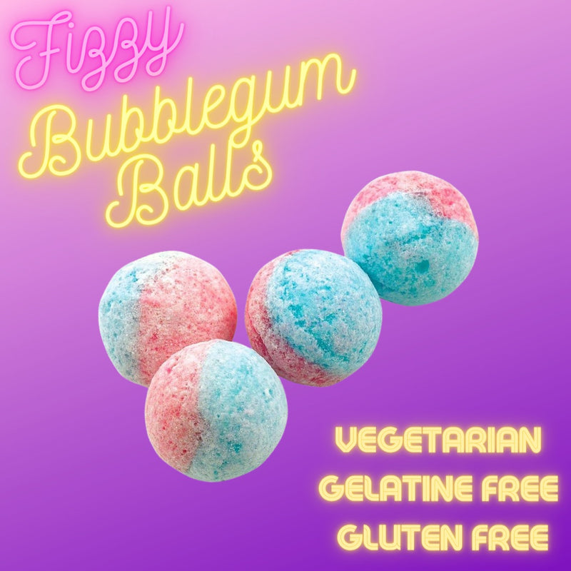Fizzy Bubblegum Balls (100g)