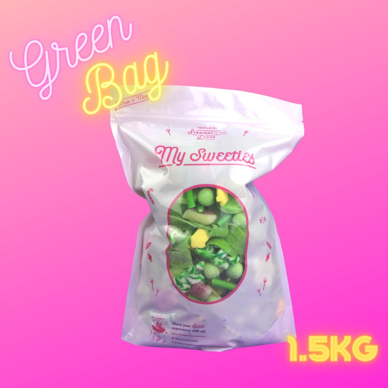 My Green Sweeties Bag