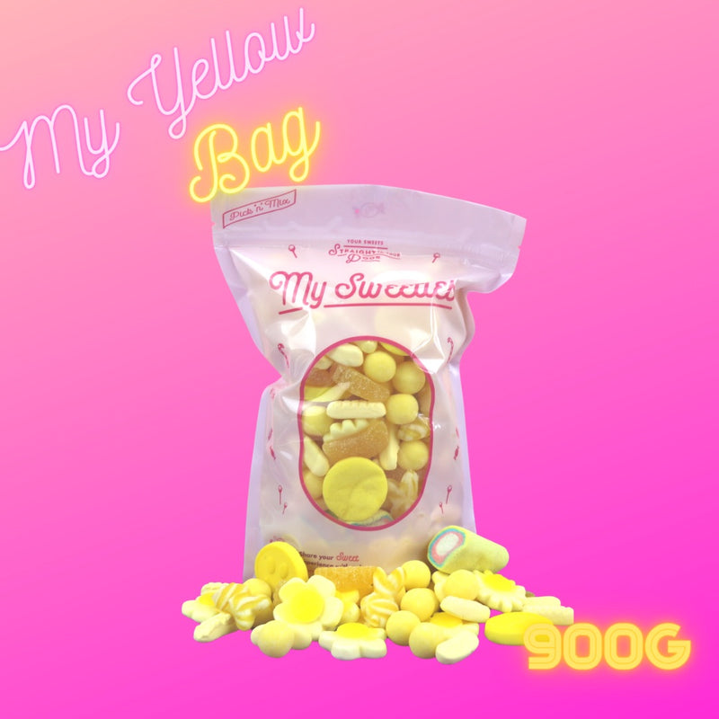 My Yellow Sweeties Bag