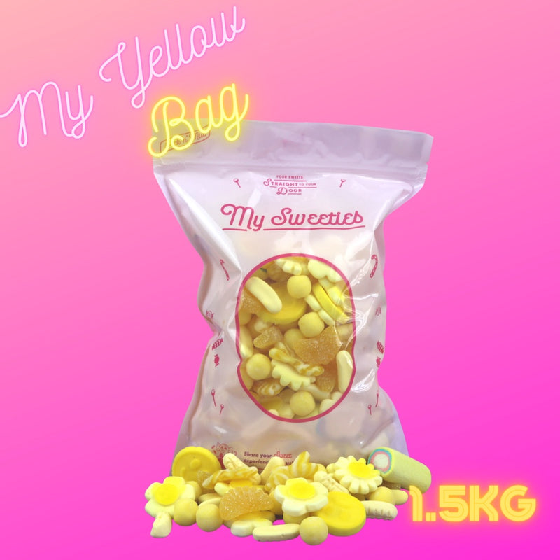 My Yellow Sweeties Bag