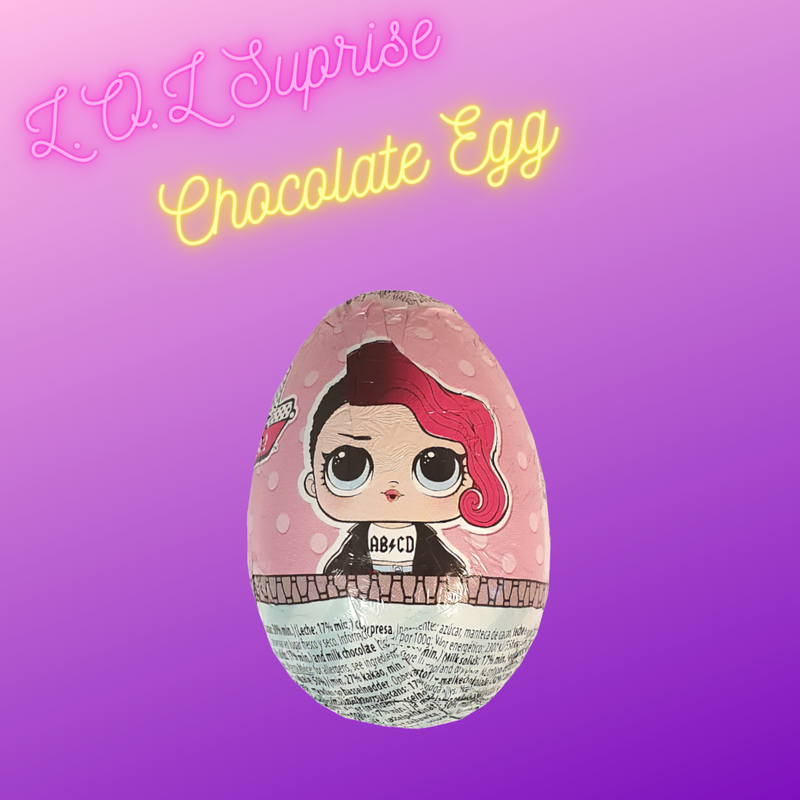 Lol surprise egg 2024 chocolate