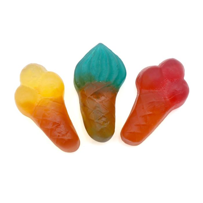 Gummy ice cream cones (100g)